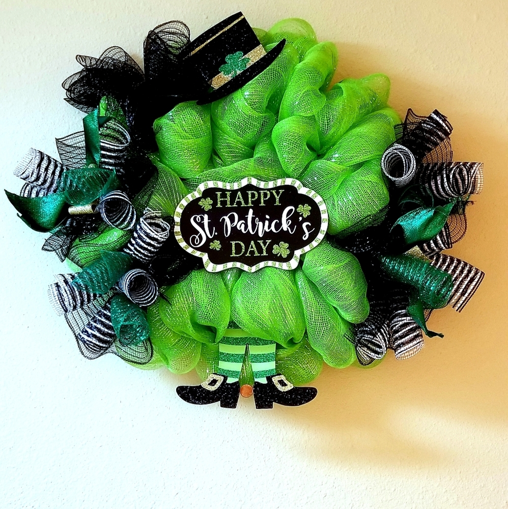 St. Patrick's Day Wreath